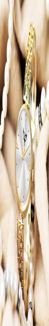 WHITE BIRD Starlet Quartz Analog Rose Gold Dial Metal Strap Watch for Girls-Women