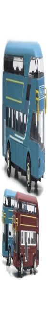 WHITE BIRD Diecast Double Decker London Bus Toy Metal Alloy Bus for Kids Light Music Open Door Collection Friction Bus Toys for Boy Kids